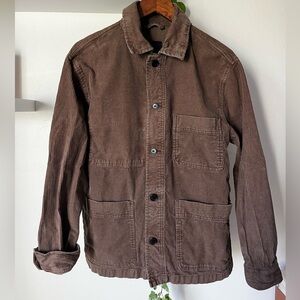 H&M Men's Chocolate Corduroy Jacket